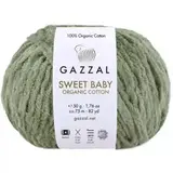 Пряжа Gazzal Sweet Baby Organic Cotton 2607 полынь