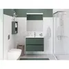 BelBagno UNO-MINI-800-2C-SO-VO База под раковину подвесная с фрезерованными ручками по всей длине фасада с двумя выкат. ящ., Еловый Мат., 800x395x608