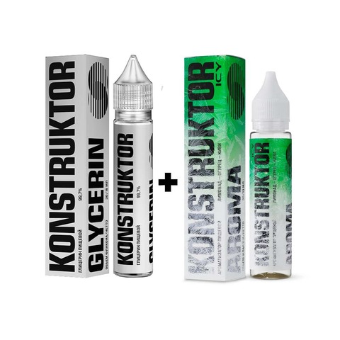 Ароматизатор HOTSPOT Konstruktor Salt 13ml + VG 15ml - Лимонад Киви Огурец