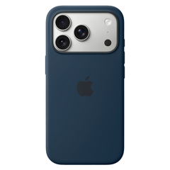 Силиконовый чехол Apple Silicone Case with MagSafe для iPhone 17 Pro, Midnight