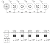 Remer Chrono CH98D5PWBRP Смеситель для душа, цвет: медь
