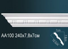 Карниз потолочный гибкий AA100