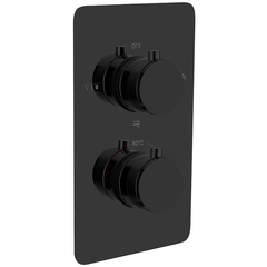 Boheme Cell 134-3-SGM Смеситель встроенный с термостатом 3-х проходной, цвет: оружейная сталь глянцевая фото