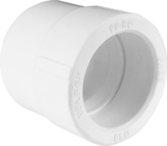 Муфта PP-R переходная белая внутренняя пайка Дн 25х20 VALFEX 10012520