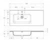 BelBagno Kraft KRAFT-1200-2C-1A-SO-RNN-R Тумба под раковину подвесная, 120x46, цвет: коричневый