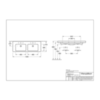 Villeroy&Boch Subway 2.0 7175D001 Раковина подвесная 130х47 см