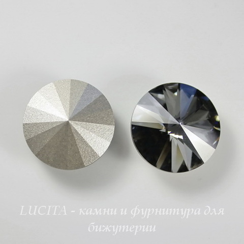 1122 Rivoli Ювелирные стразы Сваровски Crystal Silver Night (16 мм) ()