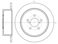 Диск тормозной G-brake  GR-01751