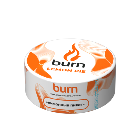 М. Табак для кальяна Burn Лемон Пай (Лимонный пирог), 25 гр.