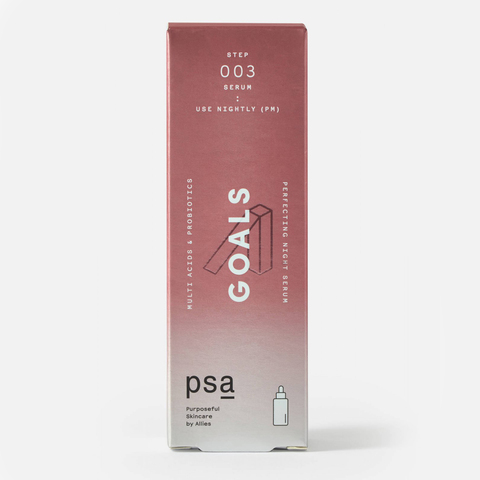 Ночная кислотная сыворотка PSA Goals Multi Acids Probiotics Perfecting Night Serum 30мл