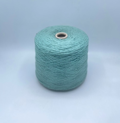 FBSILK (пр.Италия) art-Seta bourette 400м/100гр, 100%Буретный шелк цвет-Приглушенно-зеленый, арт.34965