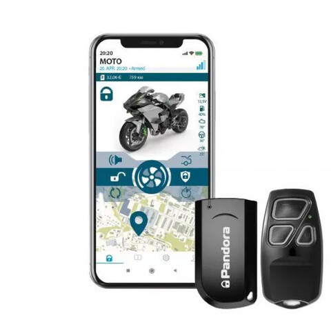 Мотосигнализация Pandora MOTO EVO