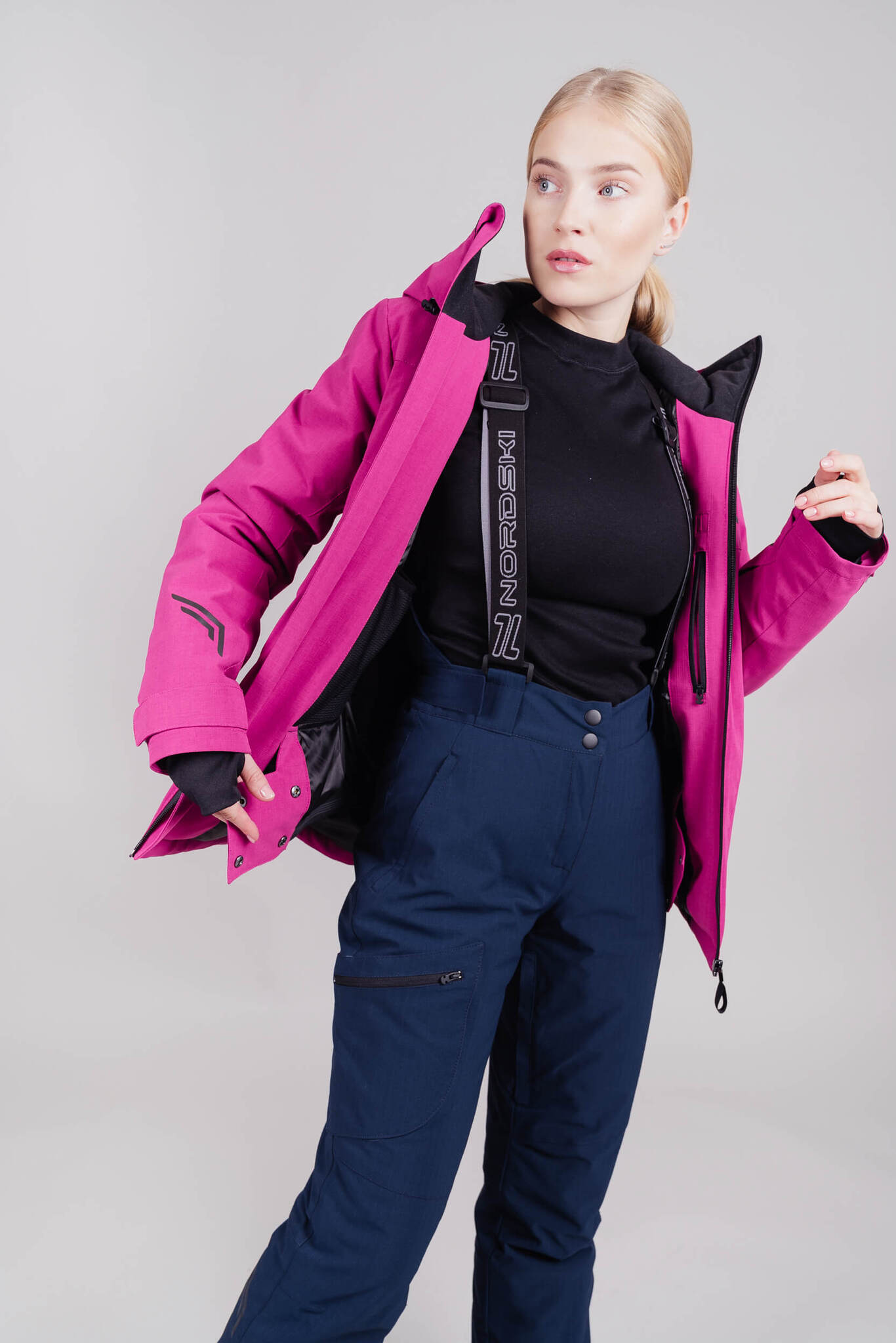 Женская горнолыжная куртка Nordski Lavin fuchsia - 6