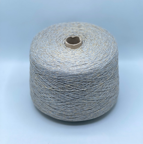Lanificio dell Olivo, Cotton lux. 300м, 60% Хлопок, 40% Полиамид, Серый,неоднотонный.37758