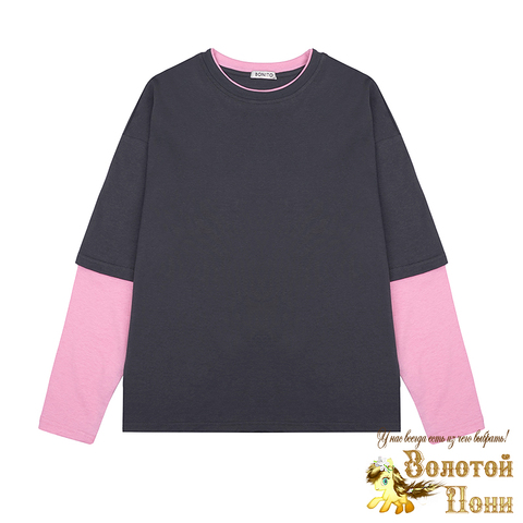 Лонгслив хлопок м/д (8-12) 260629-BK1825F.2