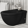 ArtCeram Hermitage HEB003 03 00 NERO Биде подвесное, цвет: чёрный