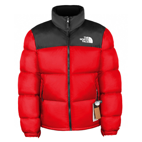 Мужской пуховик The North Face 1996 Retro Nuptse Jacket 'Black/Red' 