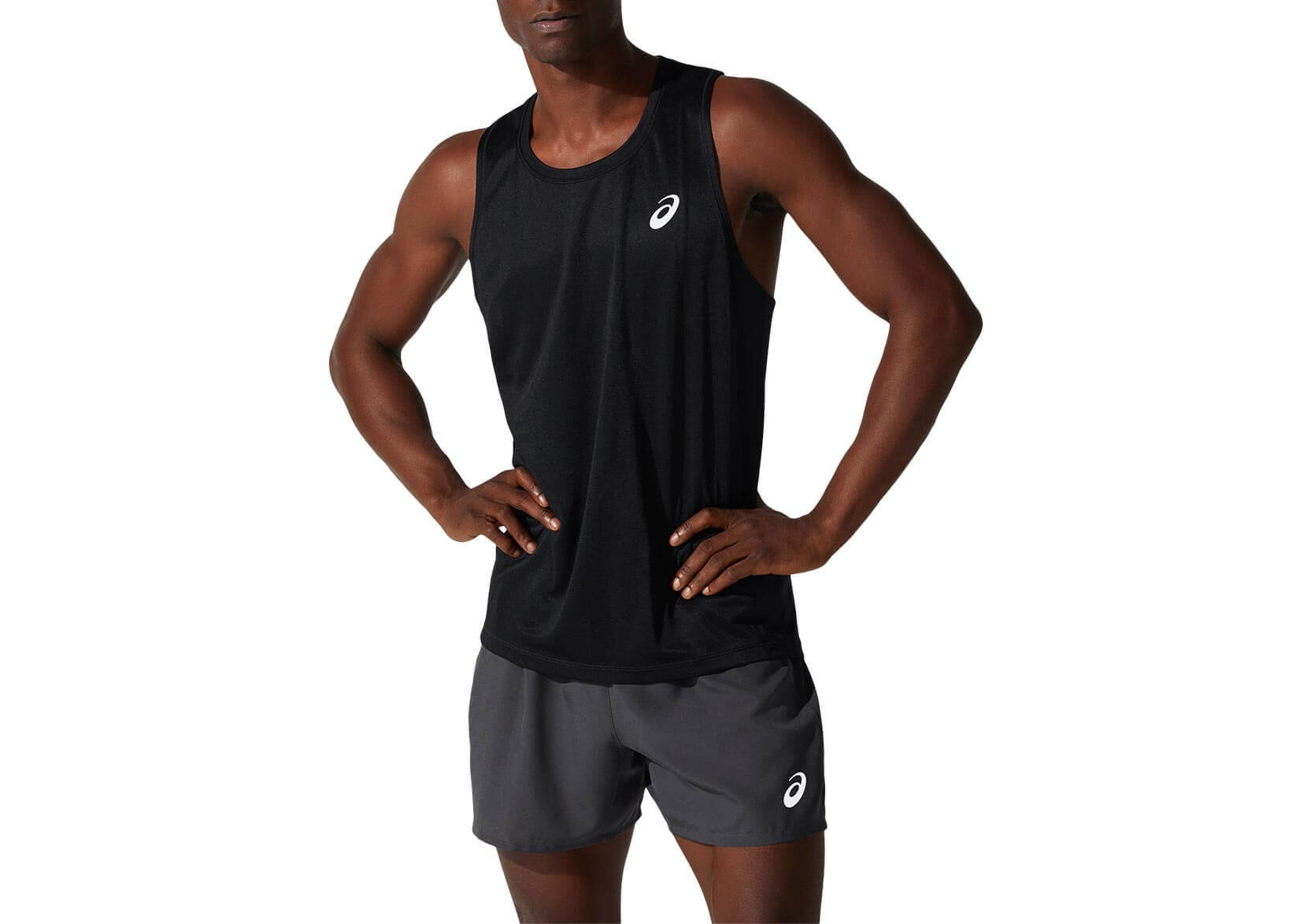 Asics Core Singlet майка для бега мужская черная
