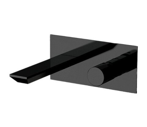 Remer Edge EG515CFP Смеситель для раковины, цвет: черный хром (шлифованный)