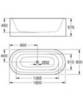 GROHE Essence 39611000 Ванна отдельностоящая