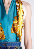 Платье длинное D&G