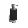 Gessi 316 54714#239 Дозатор для жидкого мыла настенный, цвет: черный/steel brushed
