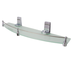 WasserKRAFT Lopau K-6044 Полка косметическая, цвет: хром фото