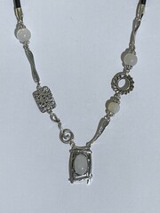 Палермо (серебряное колье)