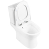 BelBagno BB130CPR/BB130SC Унитаз-компакт безободковый, цвет: белый