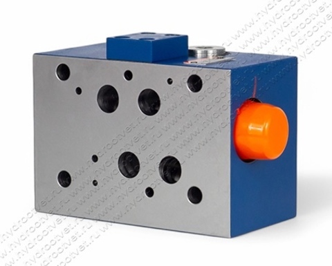 Фото Z2DB16VD2-4X/200 - Предохранительный клапан Ду 16 модульного монтажа с давлением регулировки до 200 бар в каналах A → B и B → A