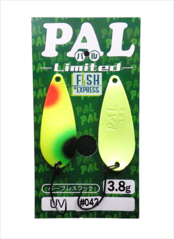 ТОП 2  Блесна колеблющаяся на форель FOREST PAL LTD 3.8г # 42 UV NEW