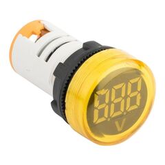 Индикатор значения напряжения желтый ED16-22VD EKF PROxima (10.00 шт.)