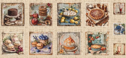 Панель JulidoQuilt Сладкие рецепты