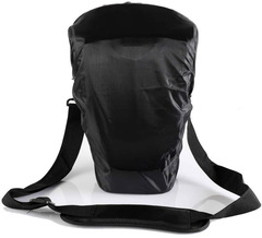 Сумка для фотокамеры Skully 1607 black-red 29 см. длиннофокусная - 2