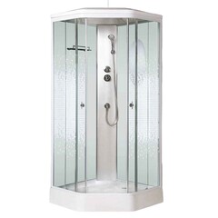 Душевая кабина Niagara Ultra NG-2306-01 (90х90х220) низкий поддон(16см),стекло мозаика