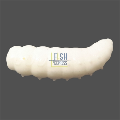 Форелевая силиконовая приманка COOL PLACE HOG (КАБАН) FLOATING STRETCH цвет БЕЛЫЙ (плавающая/тянущаяся) 3,25г/45 мм/ 7 шт в банке продажа от 2шт