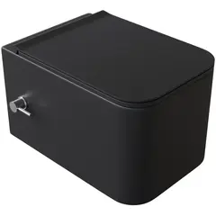 Boheme Mane 970-SET-2-B Унитаз-биде подвесной, цвет: черный матовый фото