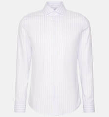 Сорочка мужская Seidensticker Slim Fit 01.646087-10 в светло-голубую полоску