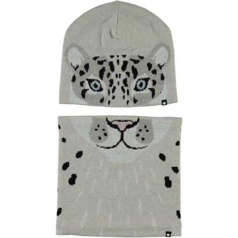 Шапка + снуд Molo kleo Warm Grey Melange