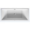 Duravit Vero Air 700417000000000 Ванна 1800x800мм, приставной вариант, с бесшовной панелью и рамой, с 2 наклонами для спины, цвет белый