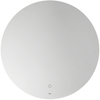 Roca Luna ZRU9307557 Зеркало круглое 600 мм с LED-подсветкой по периметру, с сенсорным выключателем с диммером