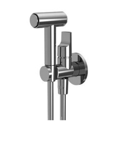 Fima | Carlo Frattini Collettivita F2320/4CR Гигиенический душ, настенный, со шлангом 120см., цвет: хром (внешняя часть)