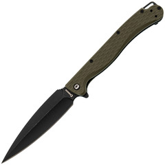 Фото Складной нож Daggerr Vendetta Olive, сталь 8Cr14MoV, рукоять FRN