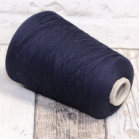Хлопок мерсеризованный IAFIL 40/3 темно-синий