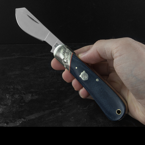 Нож складной Rough Ryder Cotton Sampler Blue Jean, RR2349