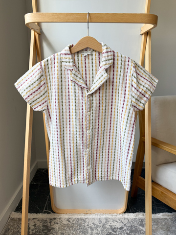 Хлопковая рубашка Bebe Organic, 128