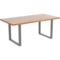 Стол Jackie Oak GK Crude Steel 200x100 см
