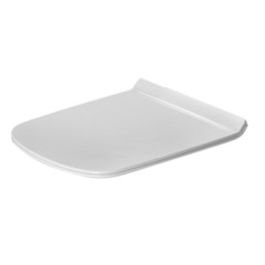 Duravit DuraStyle 60510000 Сиденье для удлиненного унитаза (253709, 254209) цвет белый, петли нерж сталь. без микролифта фото