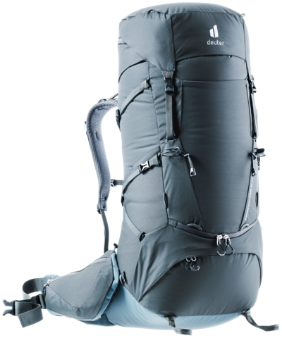 Картинка рюкзак туристический Deuter Aircontact Core 60+10 Graphite-Shale - 7
