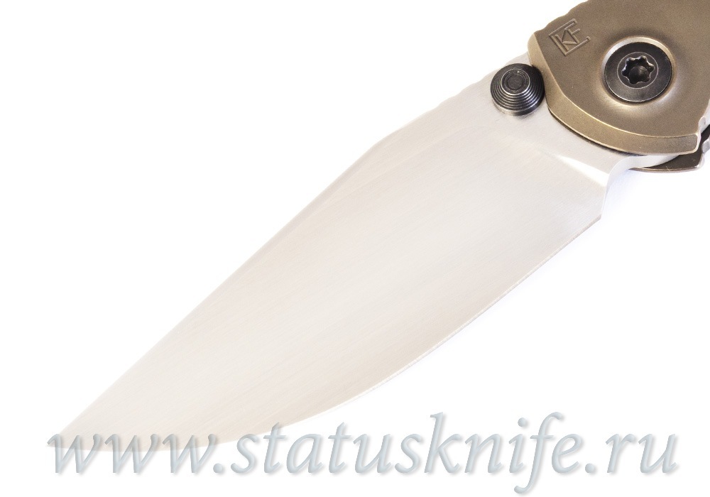 Нож CKF Sokosha (A.Marfione, А.Малышев, М390, титан, карбон, циркути, цирконий)
